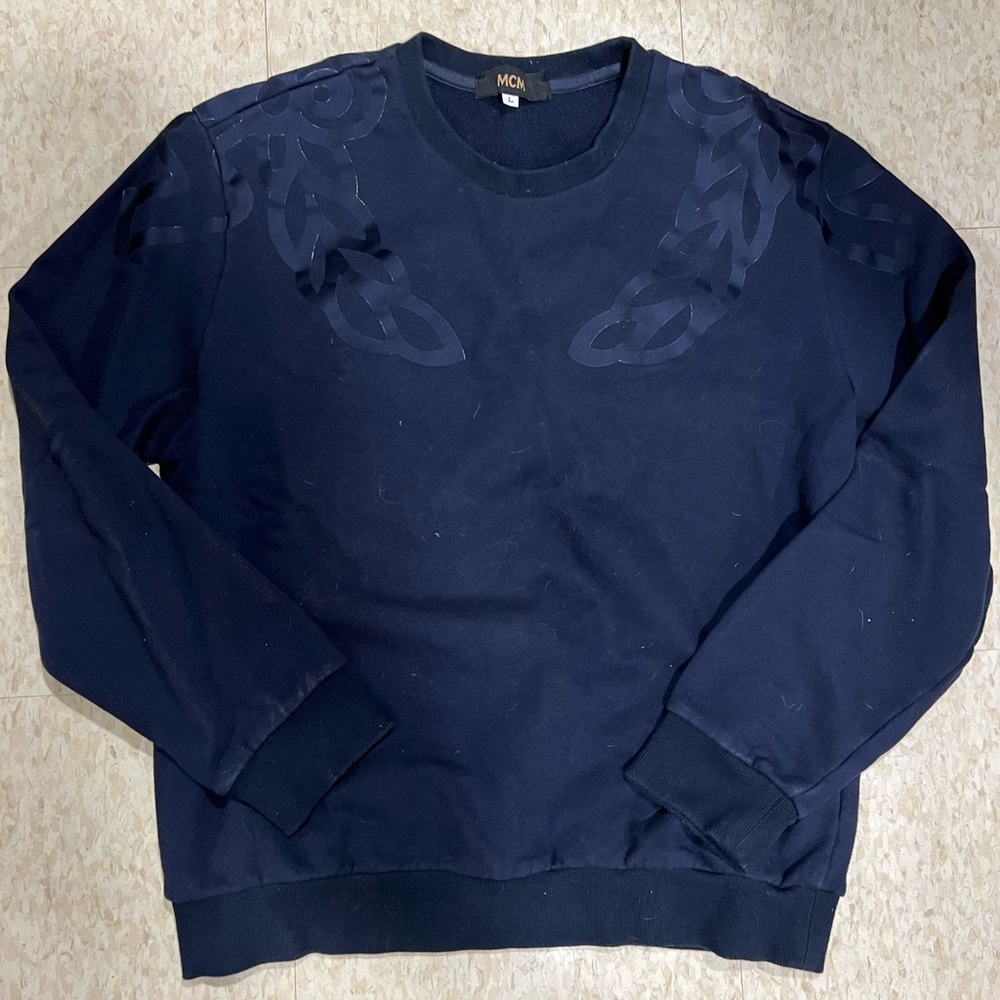 Navy MCM Sweatshirt M/L Unisex
